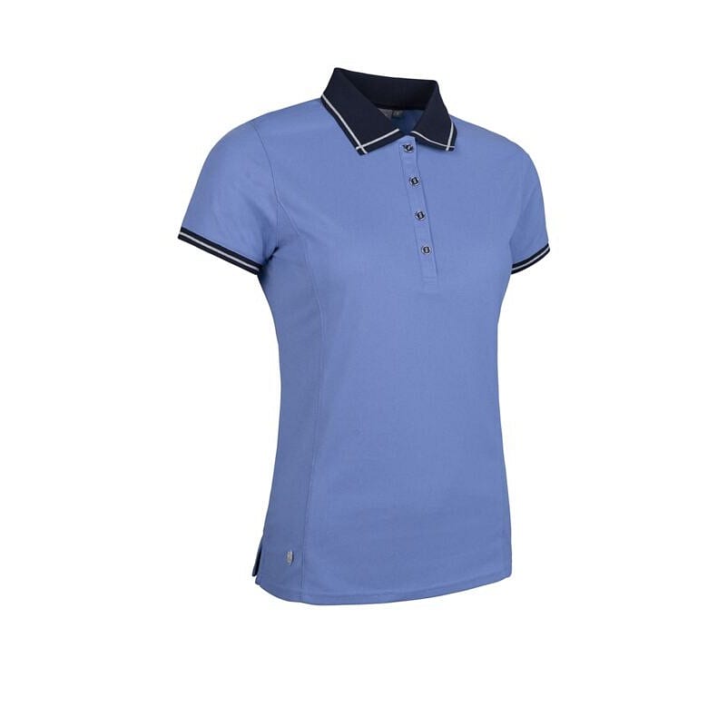 Glenmuir W Zara Polo Light Blue/Navy, mynd 1 af 2