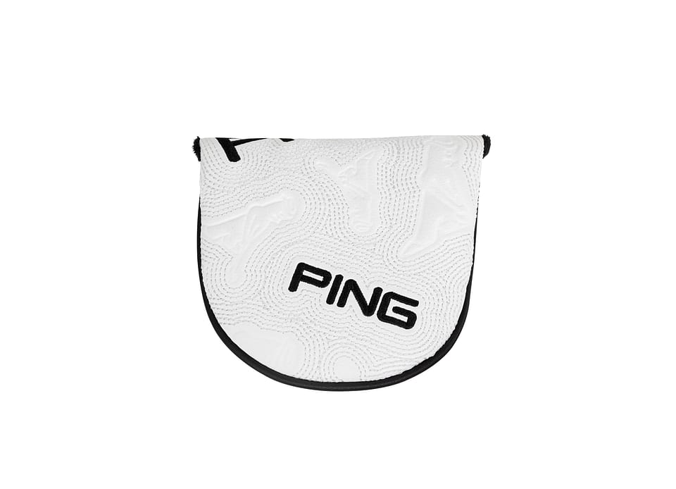 Ping Icon Kylfuhlíf Mallet Pútter Hvít, mynd 1 af 2
