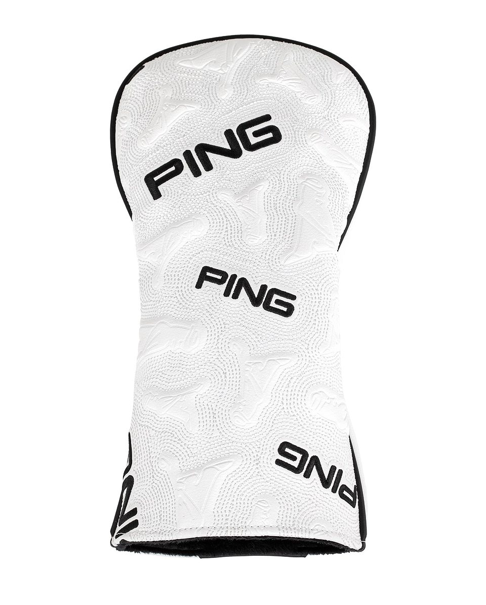 Ping Icon Kylfuhlíf Driver Hvít, mynd 1 af 2
