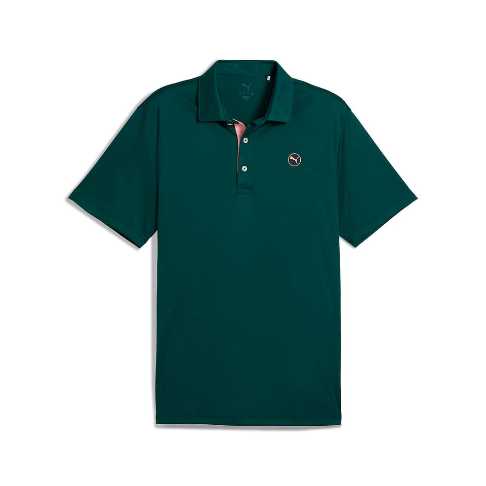 Puma Pure 2.0 Polo LC Green Myrtle, mynd 1 af 5