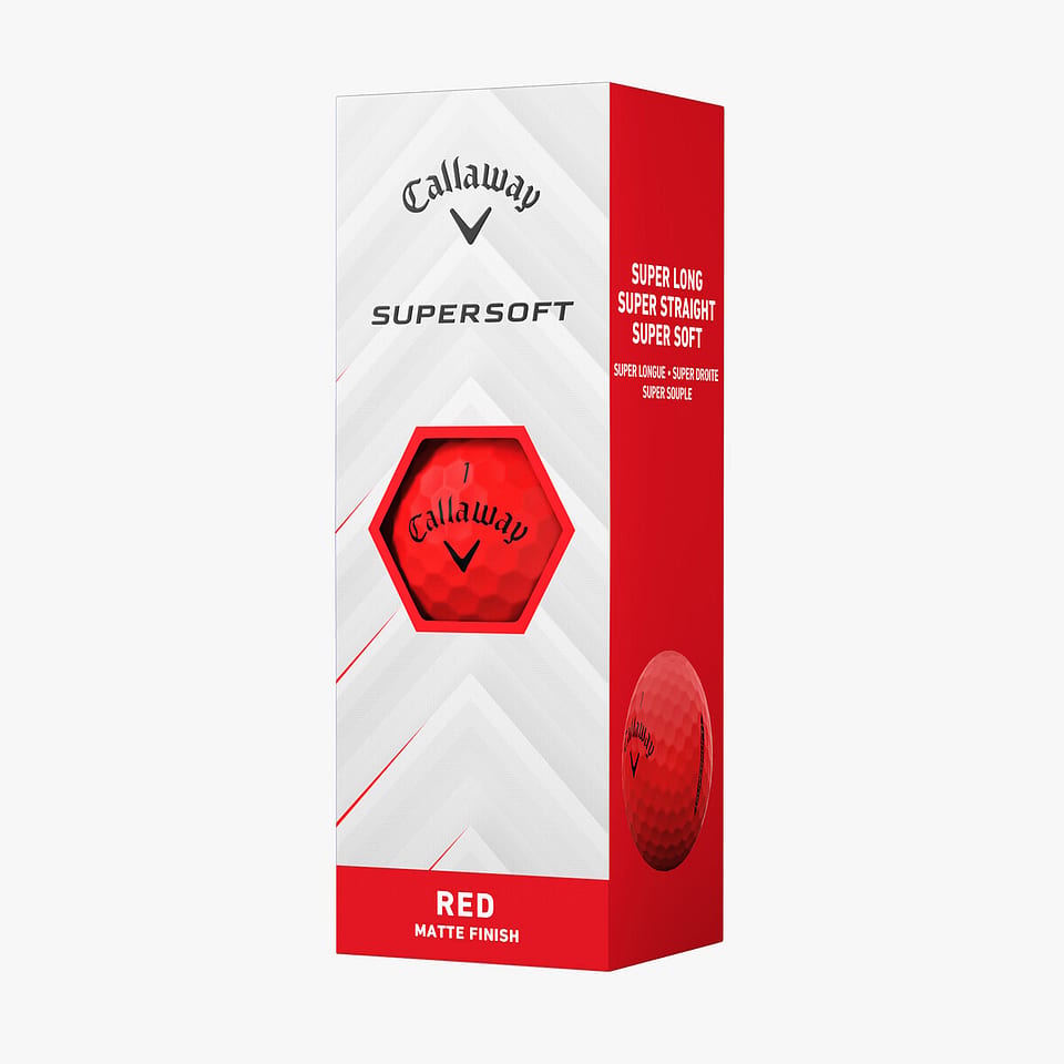 Callaway Supersoft 25 (3stk), mynd 1 af 12