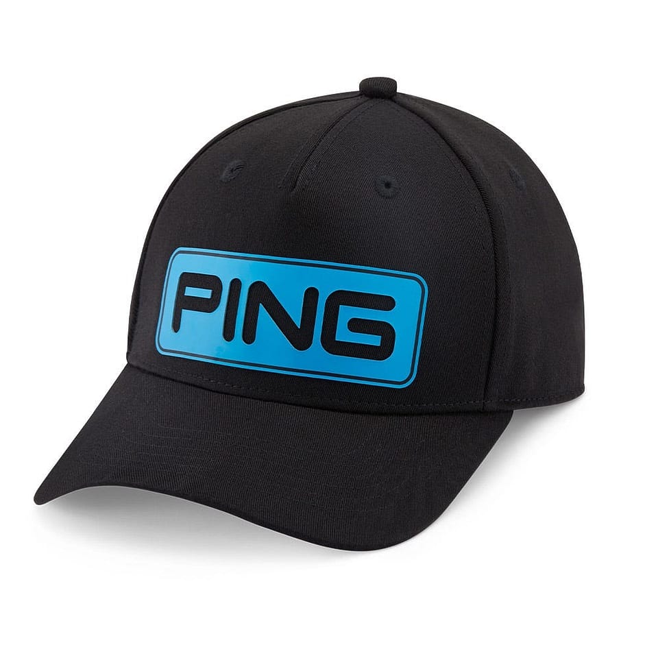 Ping derhúfa Tour Classic svört/blá G440, mynd 1 af 3