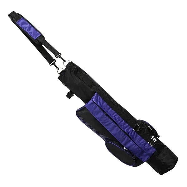 Longridge 5" Pencil Bag — Black/Blue, mynd 1 af 3