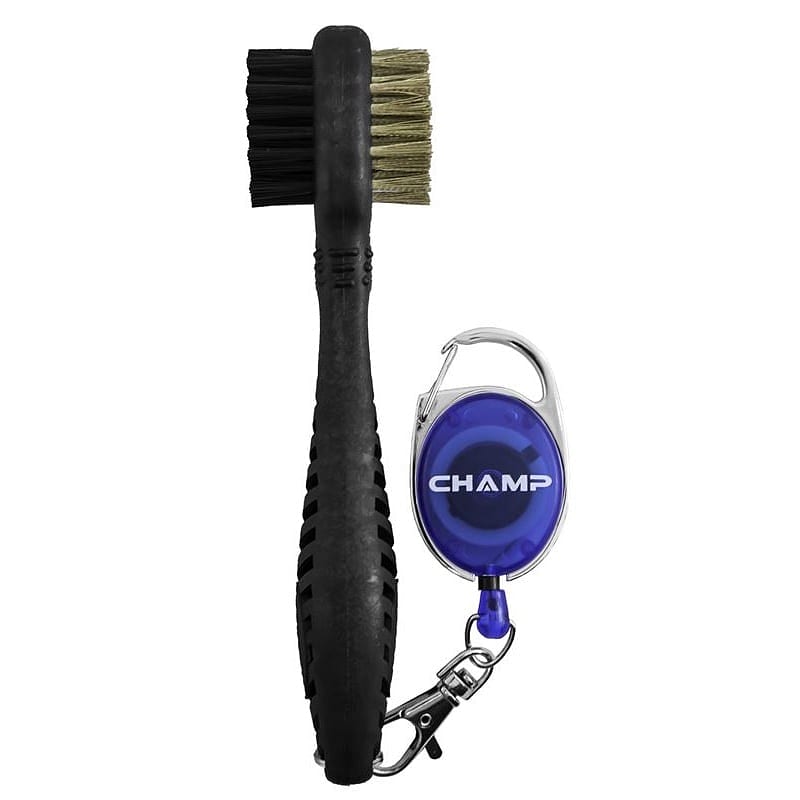 Champ Dual Golf Brush 2 And Zip Line, mynd 1 af 1