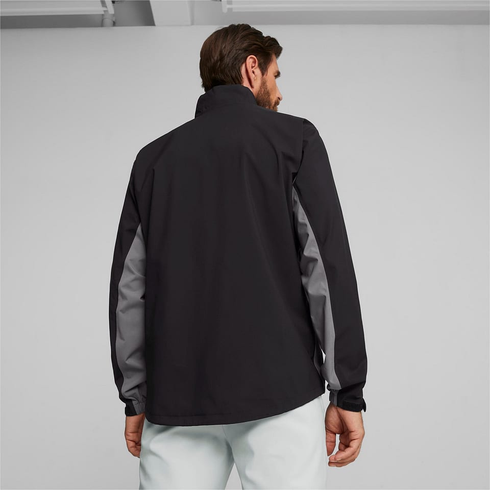 Puma DRYLBL Rain Jacket — Svartur / Sky, mynd 1 af 5