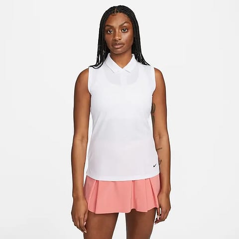 Nike Kvk Victory SL Solid Polo White