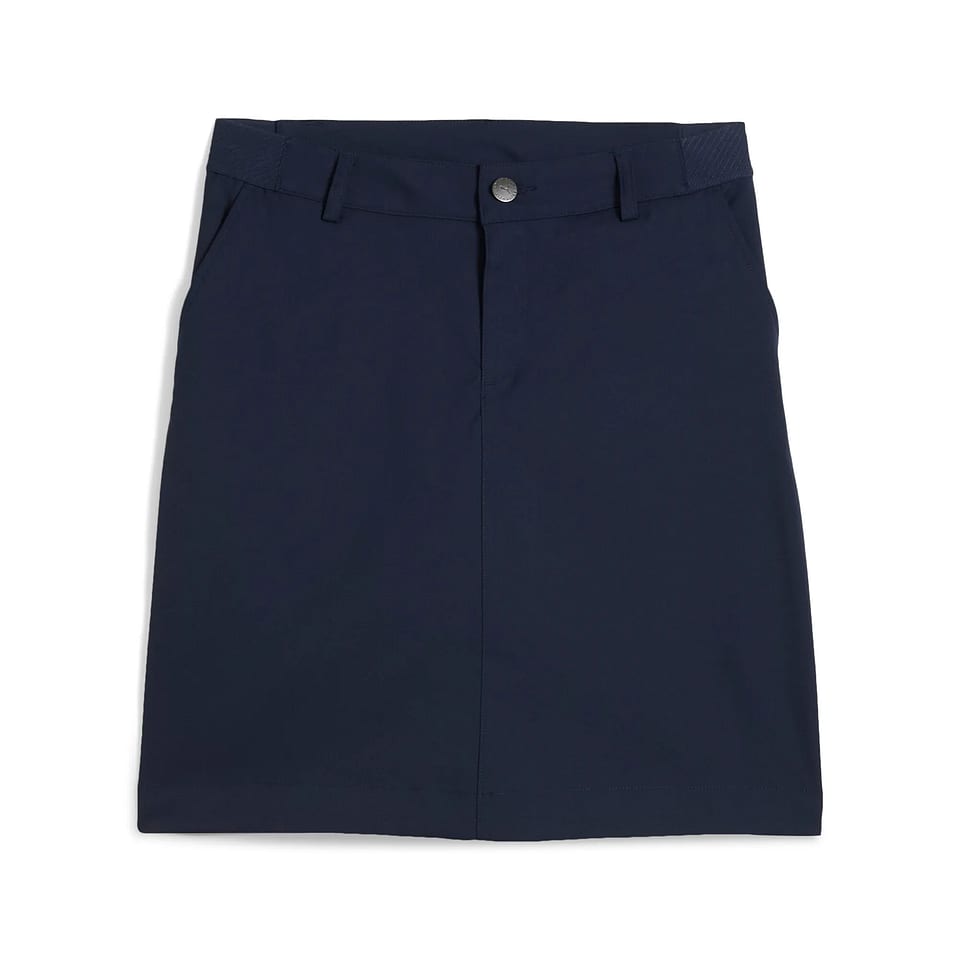 Puma W Jan Golf Skirt 20" Navy, mynd 1 af 4