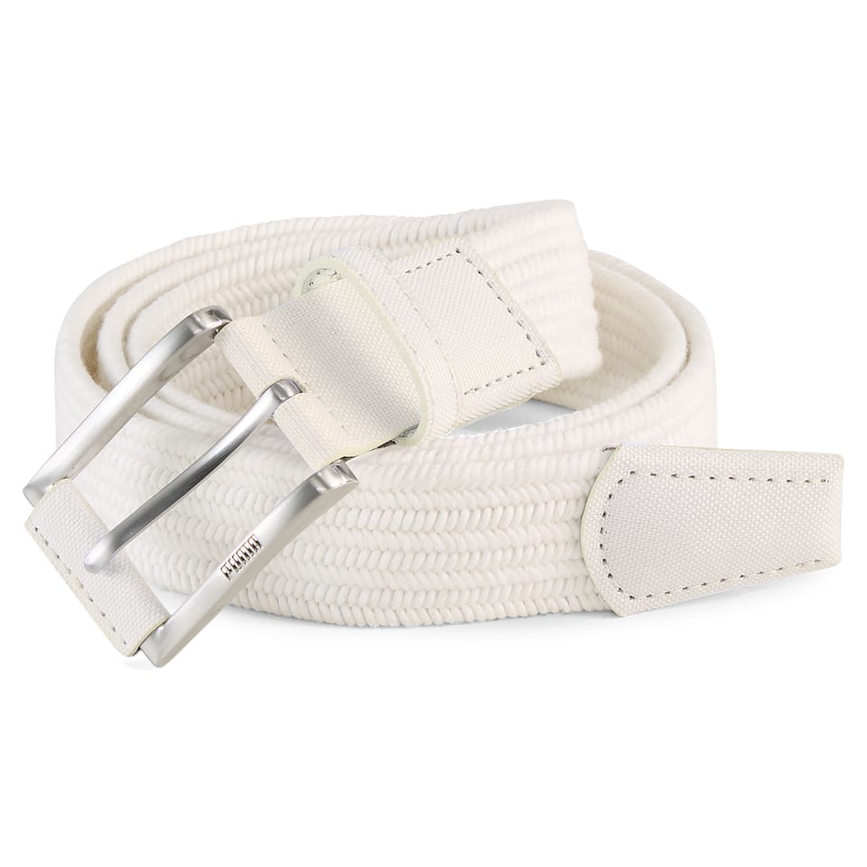 Puma Stretch Weave Belt — Hvítur, mynd 1 af 1