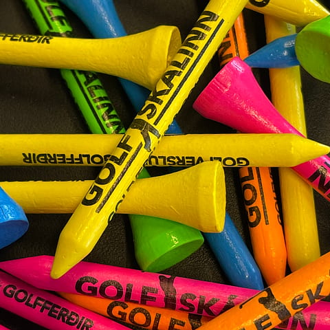 70MM Neon Litir Golfskálinn Tí