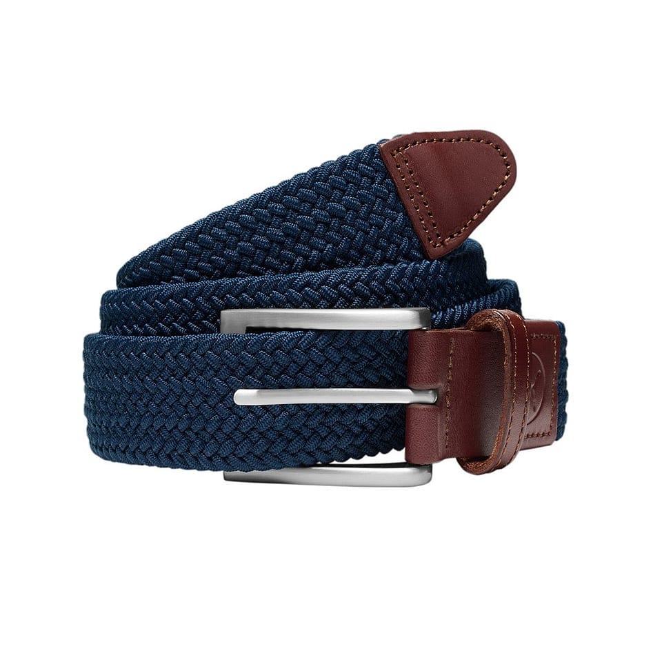Puma Braided Weave Belt Navy, mynd 1 af 3