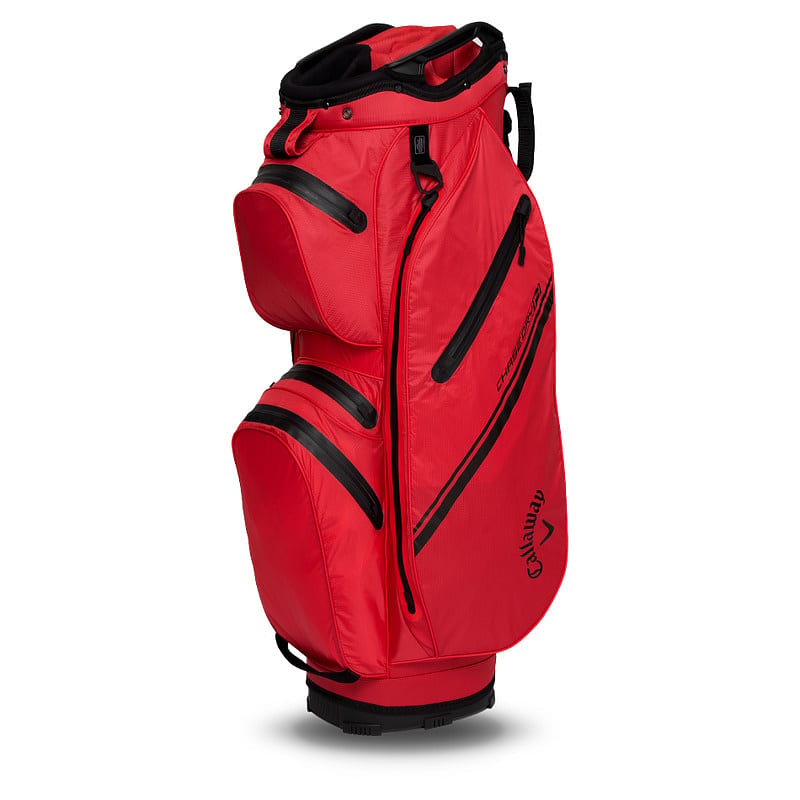 Callaway Chase Dry 14 Cartbag 25 — Rauður / Svartur, mynd 1 af 4