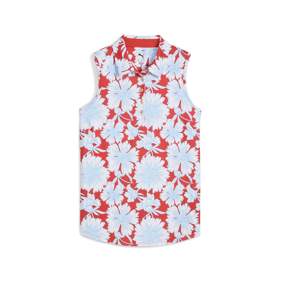 Puma W Cloudspun Botanic SL Polo, mynd 1 af 4