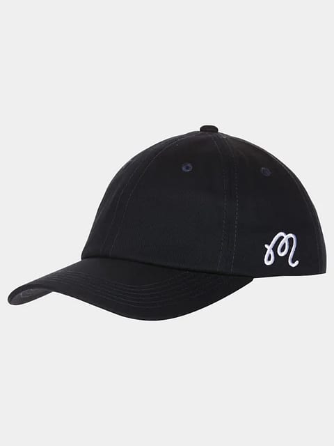 Malbon Evergreen Washed Cotton Cap Blk