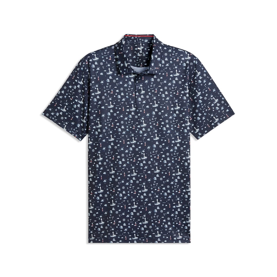 Puma Lighthouse Polo Navy, mynd 1 af 2