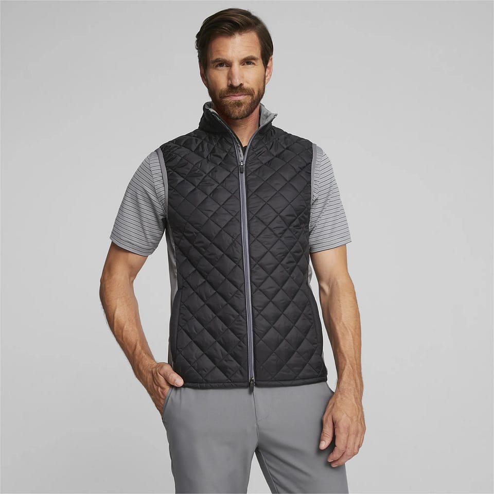 Puma Frost Quilted Vest Black, mynd 1 af 7