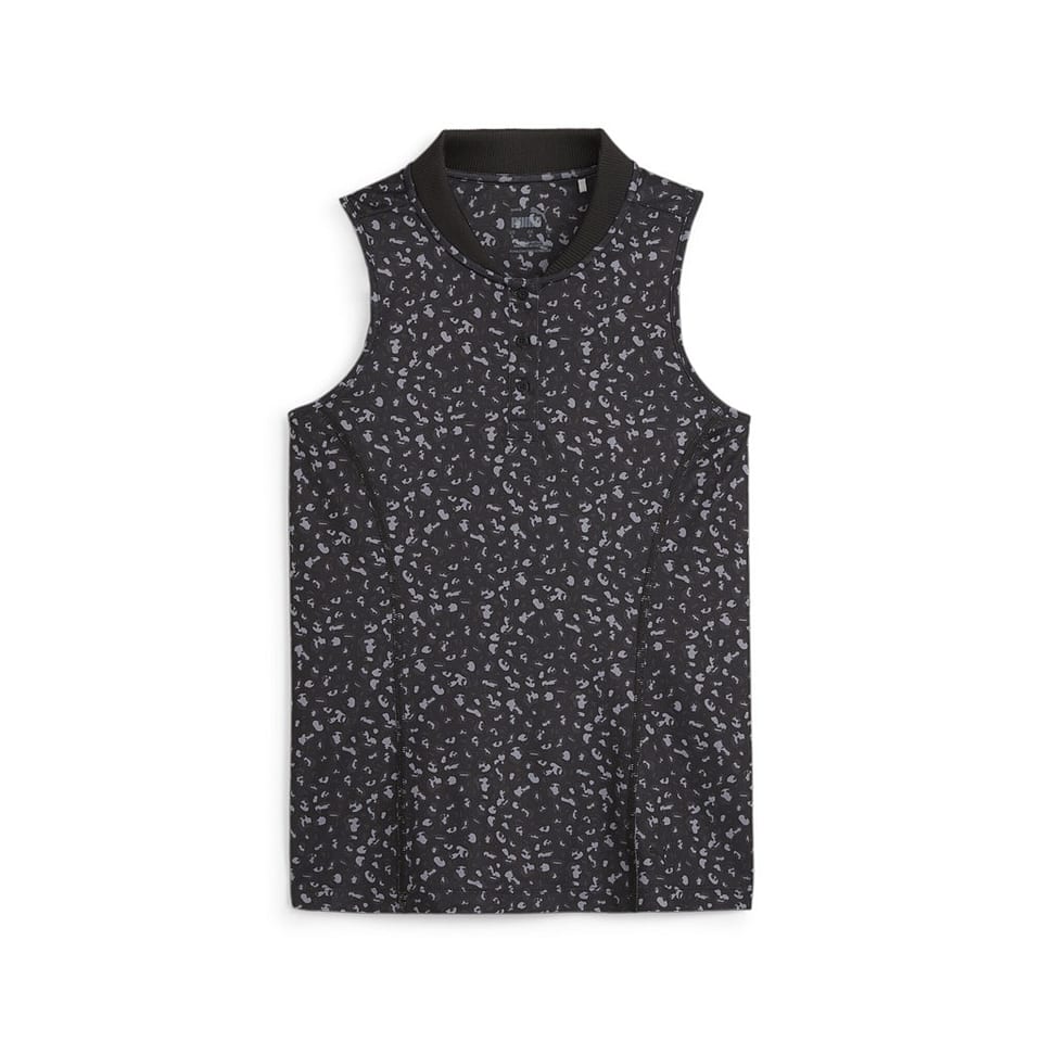 Puma W Leopard SL Pique Range Top Black, mynd 1 af 2