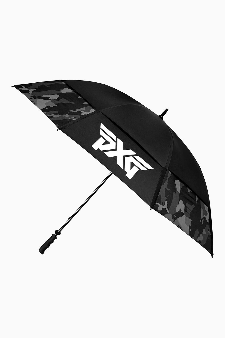 PXG Dual Canopy Umbrella Black, mynd 1 af 2