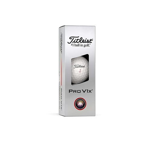 Titleist ProV1X hvítur (3stk) 2025
