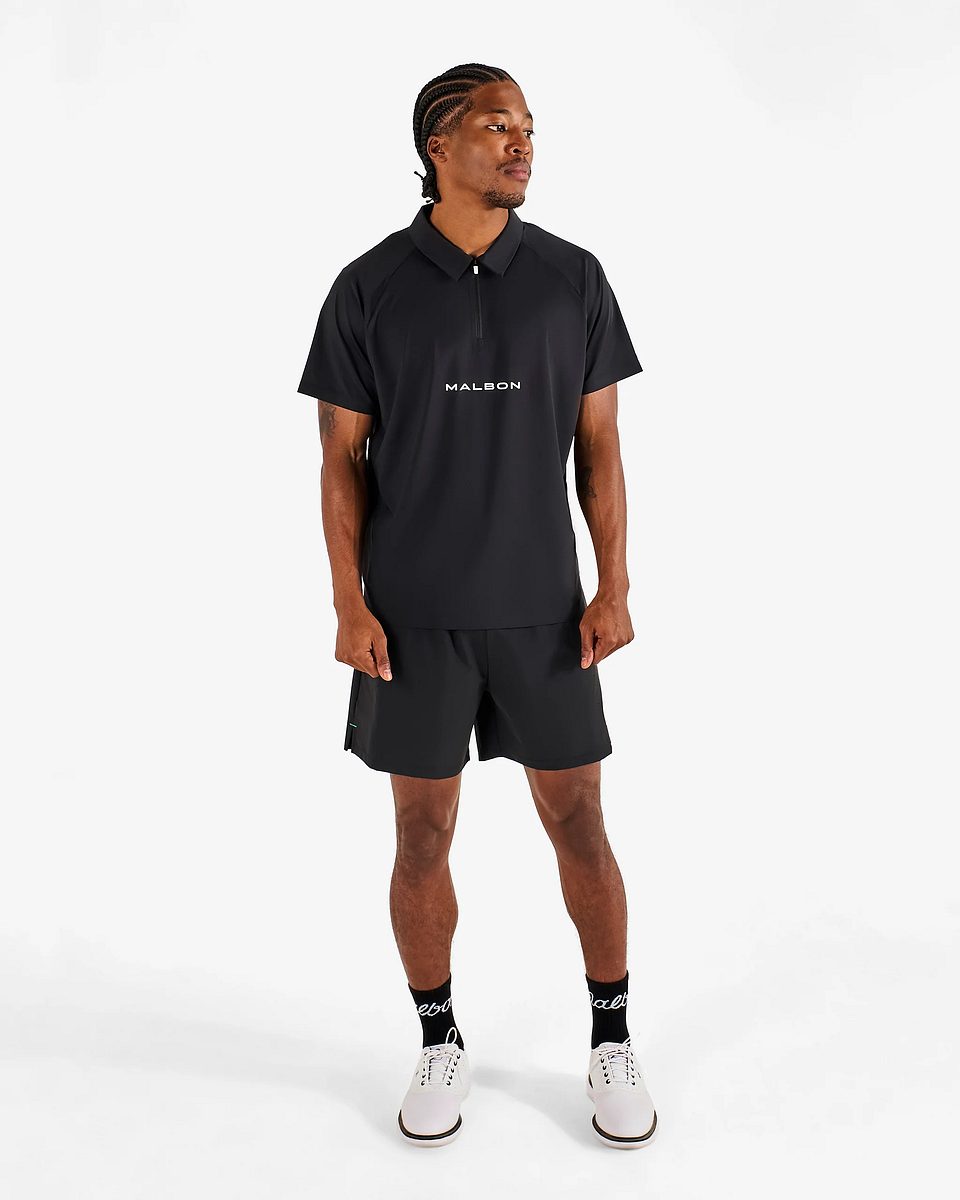 Malbon Raglan Zip Polo, mynd 1 af 12