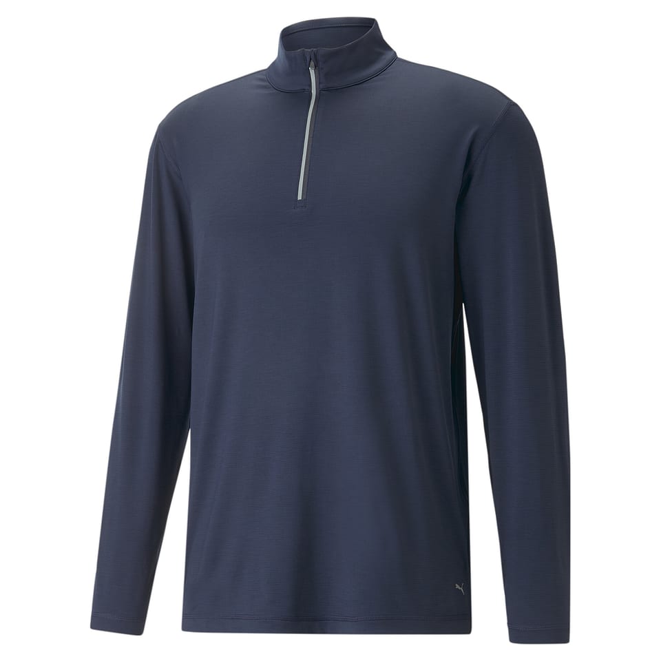 Puma YouV 1/4 Zip Navy, mynd 1 af 6