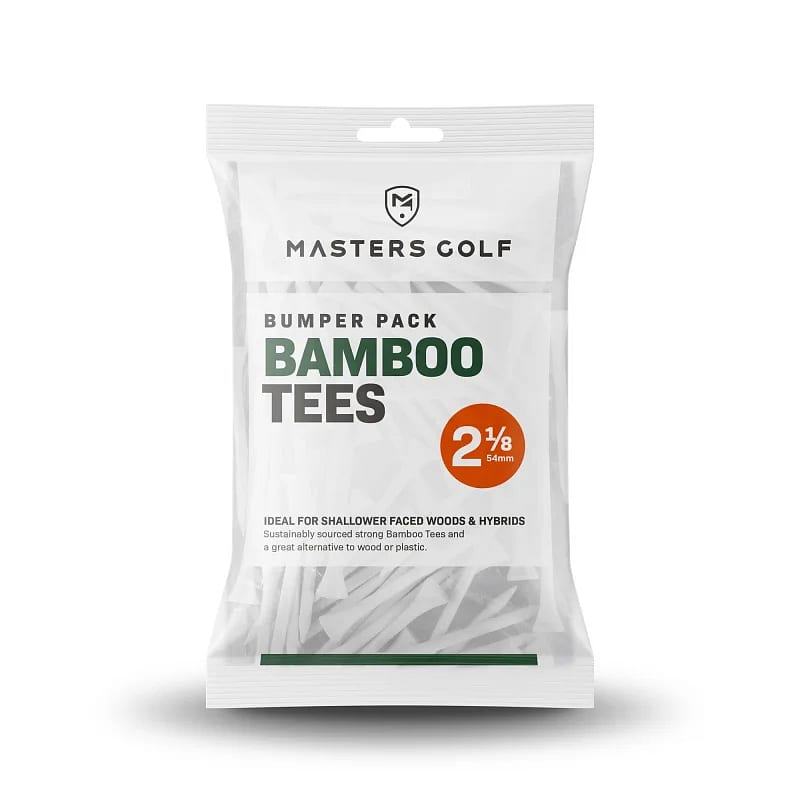 Bamboo Tee 54mm hvít 25stk, mynd 1 af 1