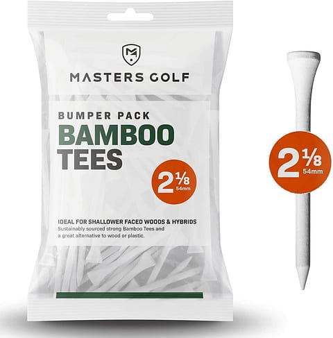 Masters Bamboo Tee hvít