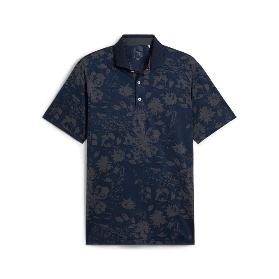 Puma Mattr Rose Polo Navy/Gray, mynd 1 af 2