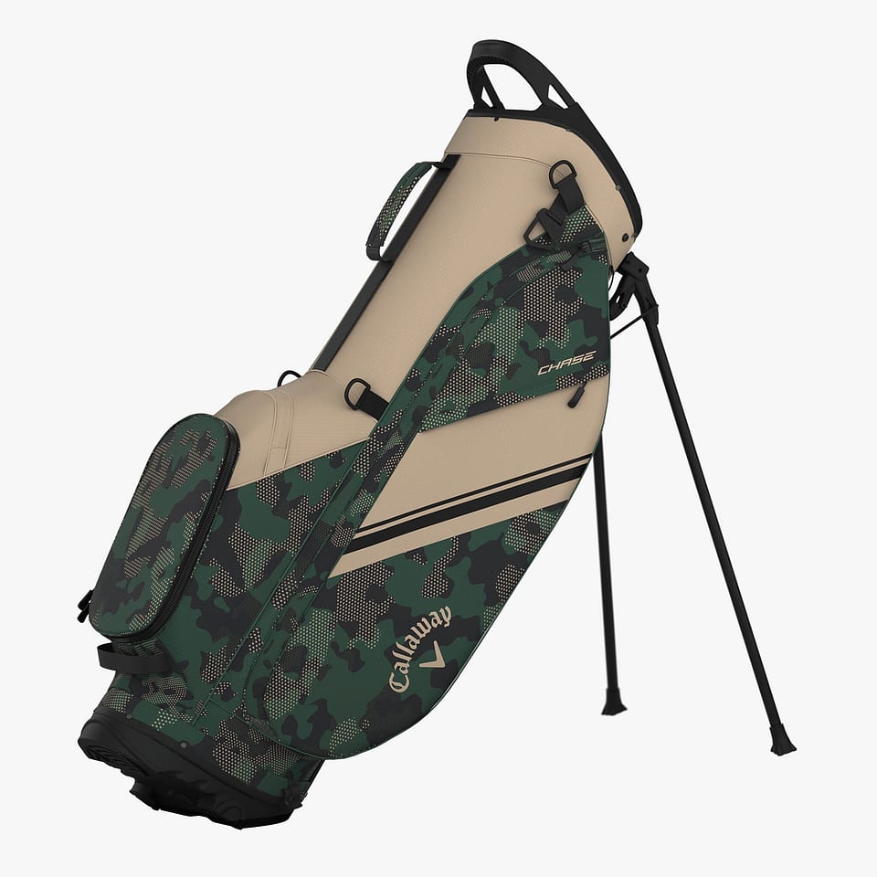 Callaway Chase Dry Standbag Tan/Grn/Fld, mynd 1 af 3