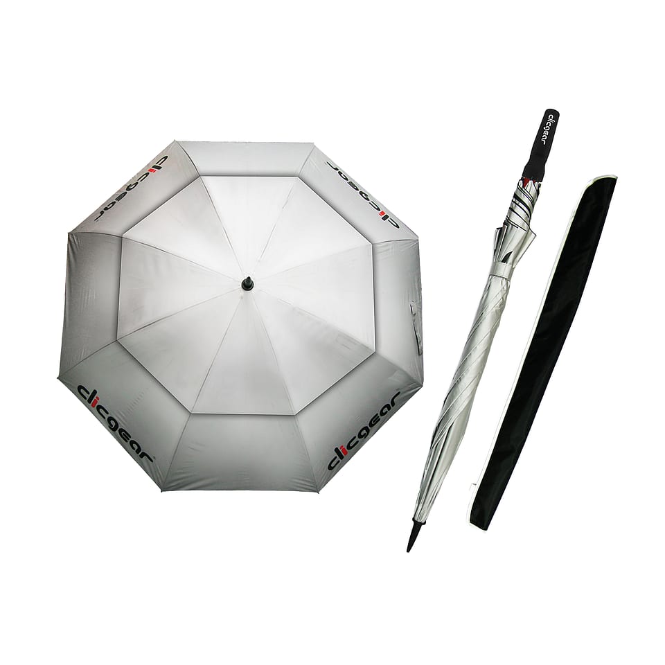 CLICGEAR UMBRELLA SILVER, mynd 1 af 1