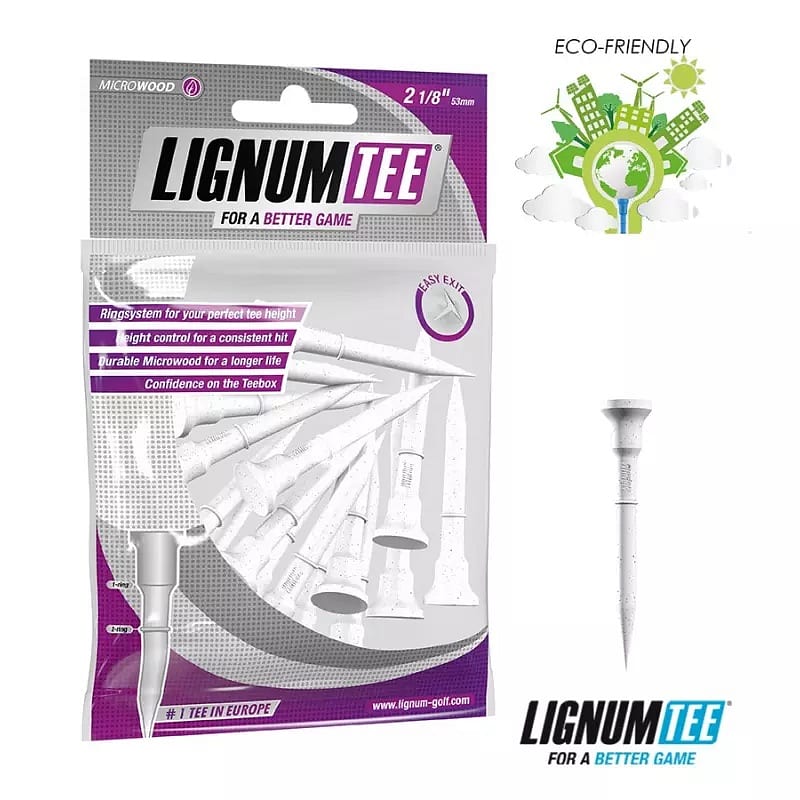 Lignum Tee 53mm White, mynd 1 af 1