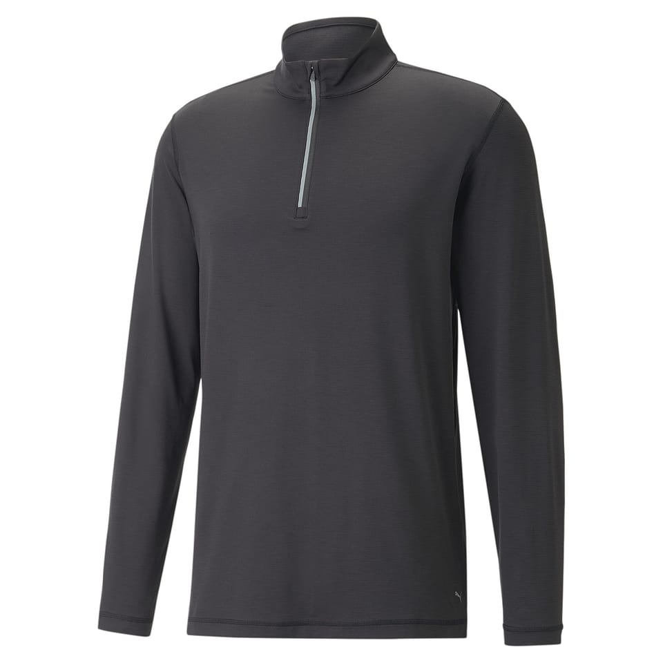 Puma YouV 1/4 Zip Black, mynd 1 af 2