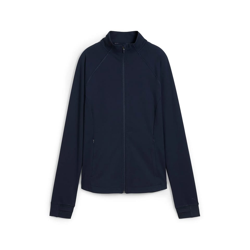Puma W FZ Power Jacket Navy, mynd 1 af 5
