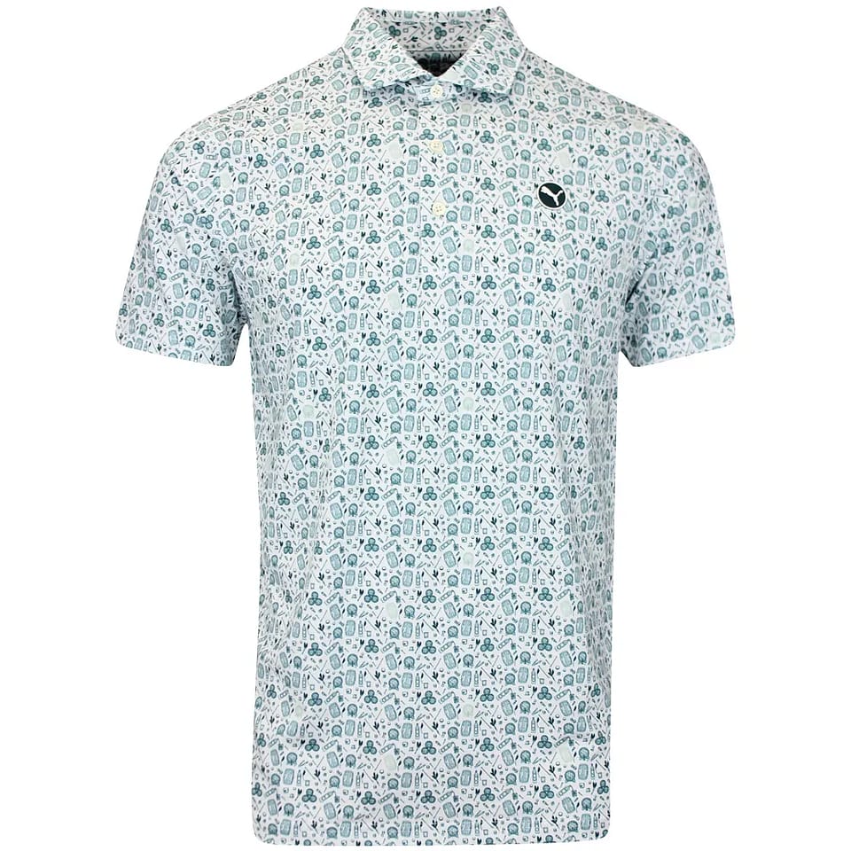 Puma Mattr Port Polo Bolur (grænn/hvítur), mynd 1 af 3