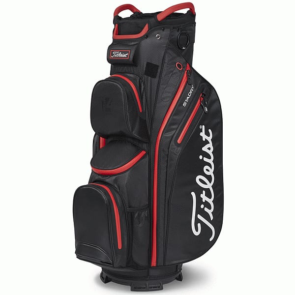 Titleist Cart 14 StaDry Kerru — Svartur / Rauður, mynd 1 af 4