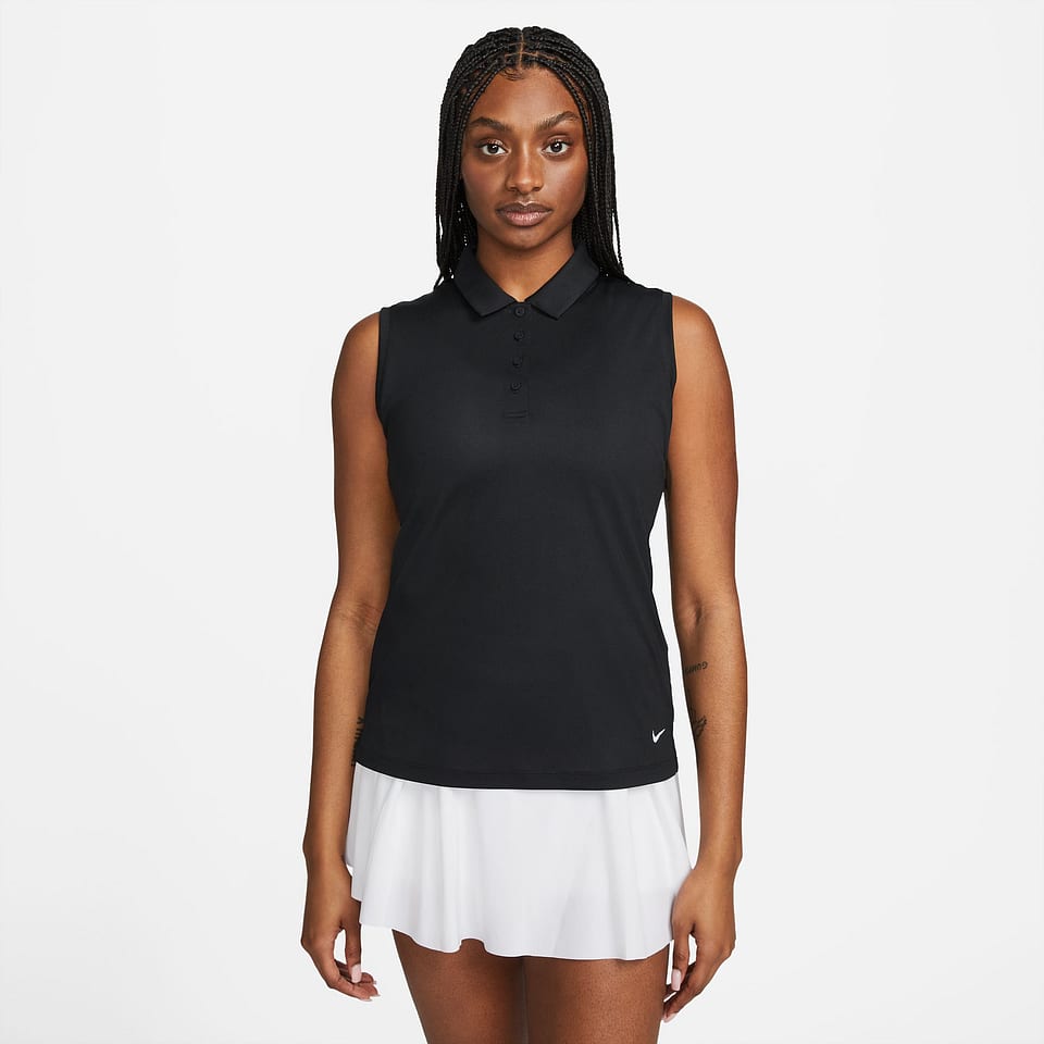 Nike Kvk Victory SL Solid Polo Black 23, mynd 1 af 3