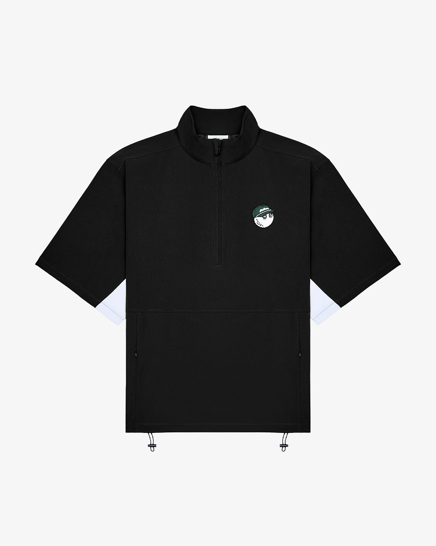 Malbon Pine Windshirt Blk, mynd 1 af 3