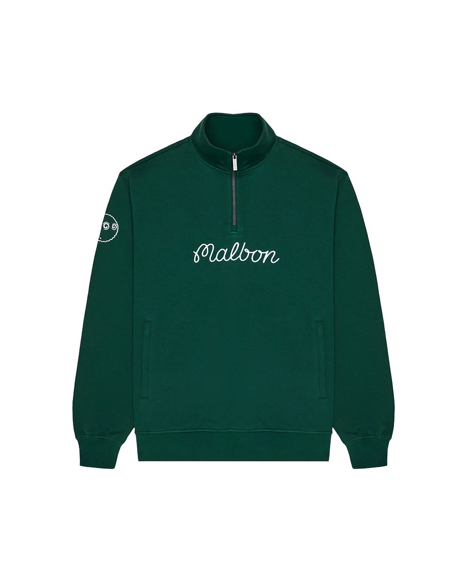 Malbon Collegiate peysa — Forest, mynd 1 af 6