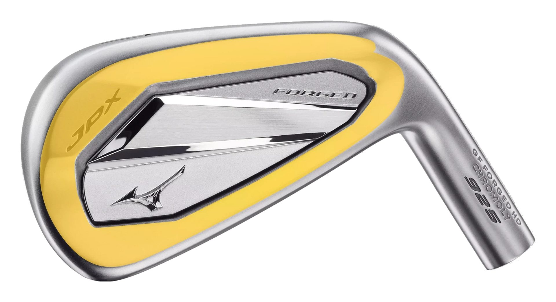 Mizuno JPX 925 Forged með Balanced Stability Frame sýnt í gulu