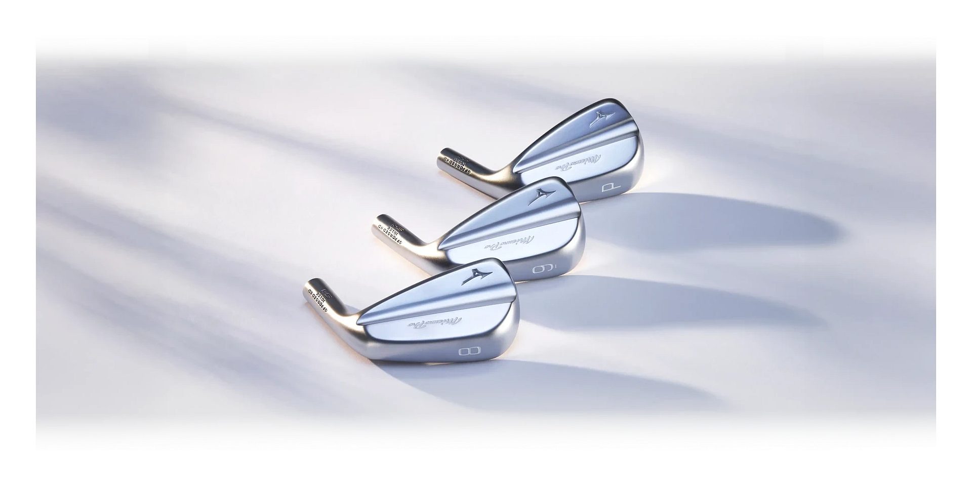 Þrjú Mizuno Pro S-1 járn