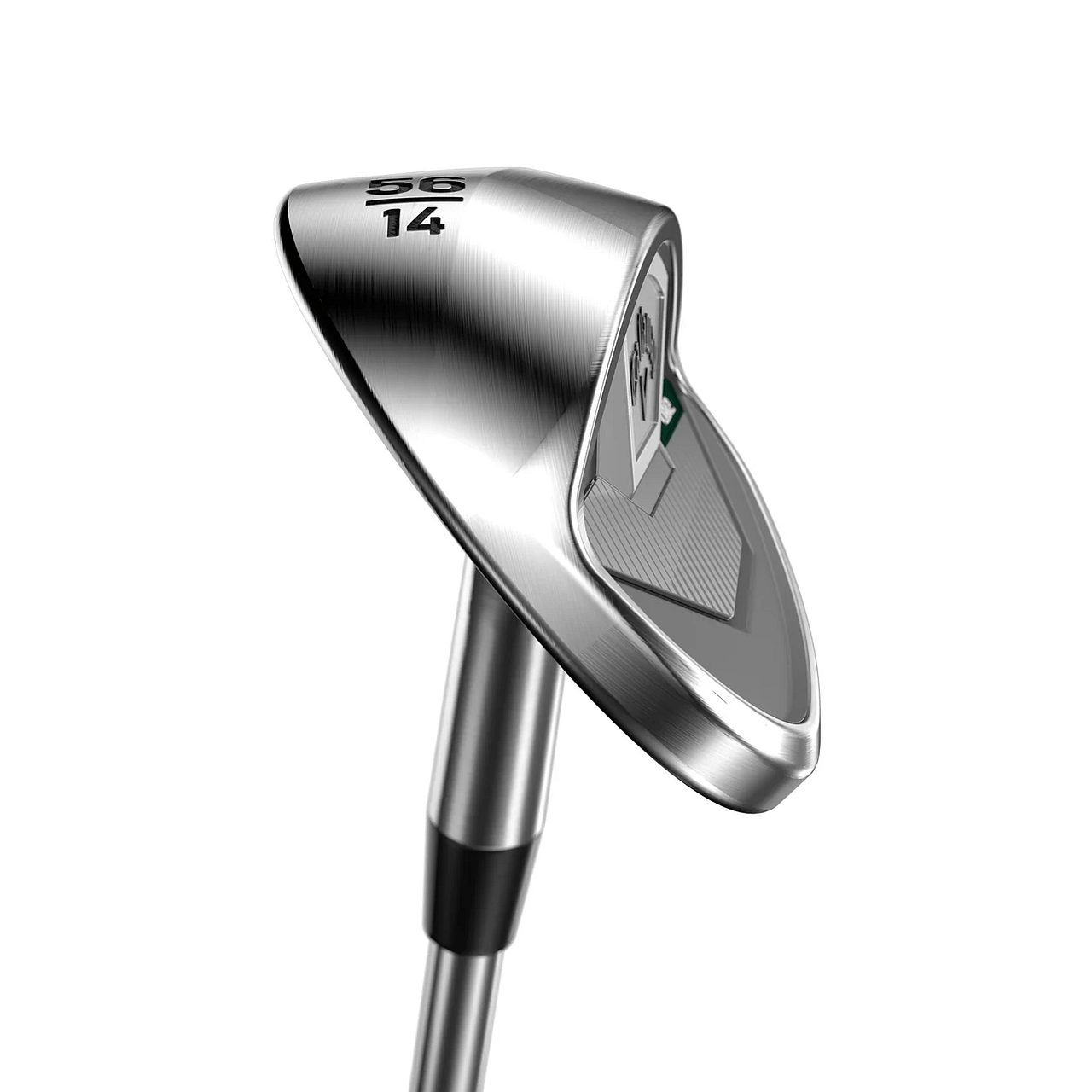 Breiður Tri-Sole sóli á Callaway CB 12 fleygjárni, 56° loft og 14° bounce