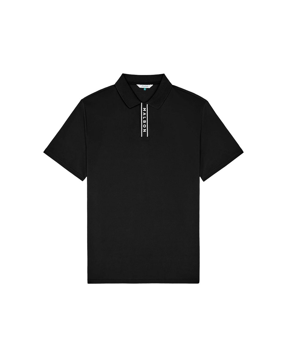 Malbon Evergreen Block Placket pólóbolur, mynd 1 af 12