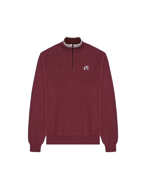 Malbon Sorrel Sweater Oxblood