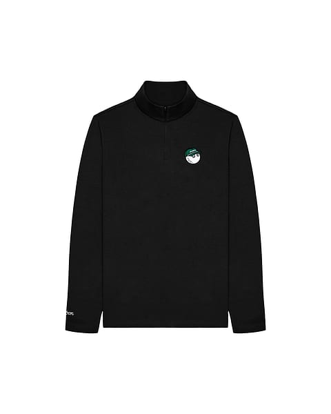Malbon Flyer Midlayer Black
