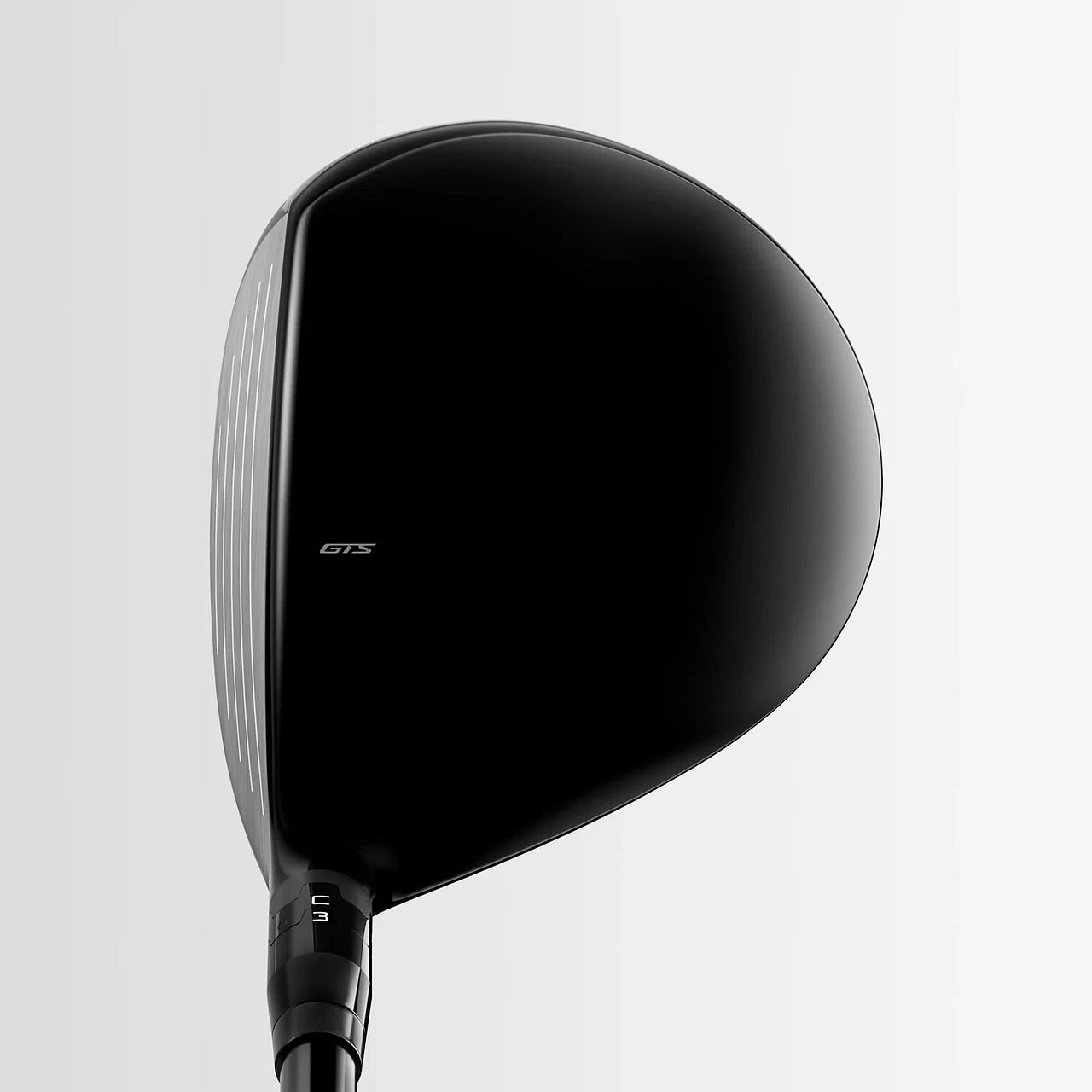 Svört króna Titleist GTS2 brautartrés séð ofan frá
