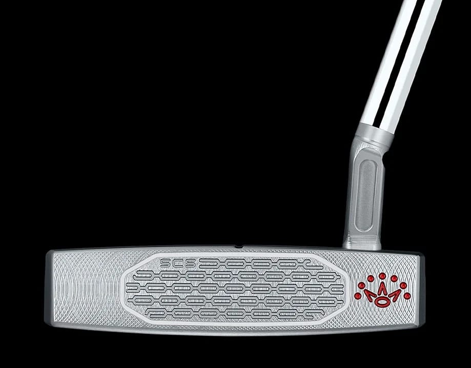 Höggflötur Scotty Cameron Studio Style Fastback 1.5 pútters séður framan frá