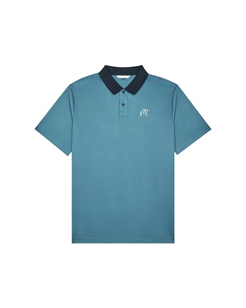 Malbon Fairway Hex Polo