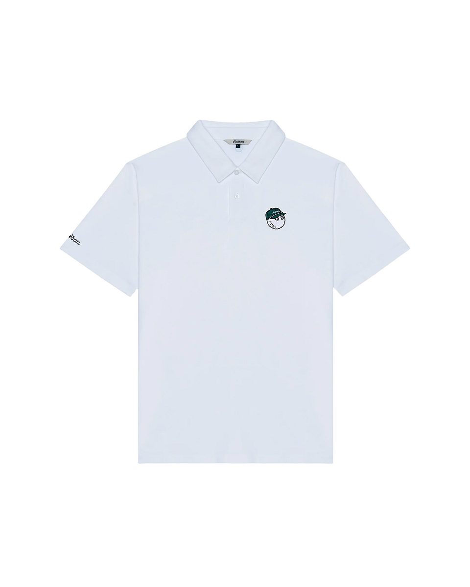 Malbon Baldwin pólóbolur — White, mynd 1 af 5