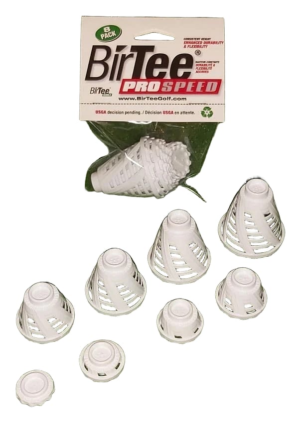 BirTee Pro Speed 8-pack - White, mynd 1 af 3
