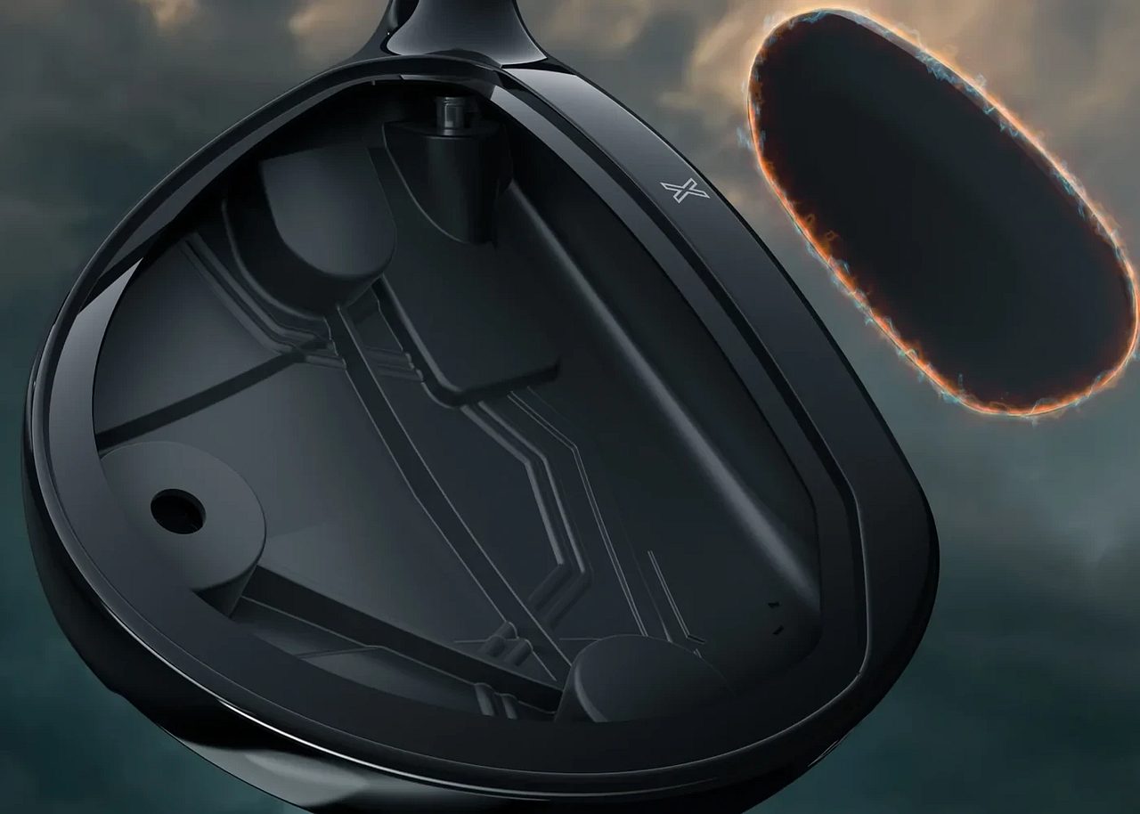 Haus PXG Lightning brautartrés séður að innan, höggflöturinn tekinn frá