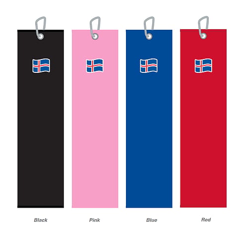 Asbri Trifold Towel ÍSL-fáninn